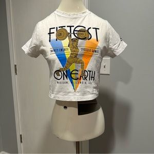 Reebok CrossFit crop tee